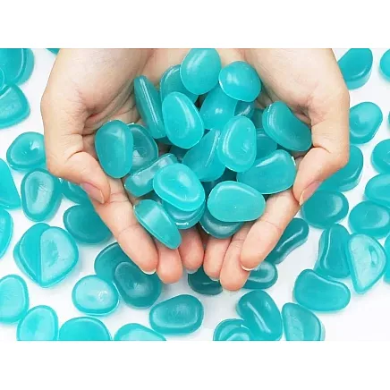 Fluorescent lighting stones 100 pcs