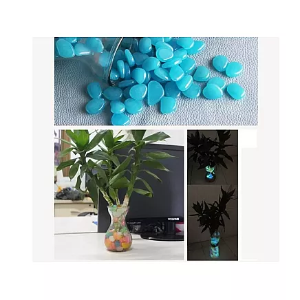 Fluorescent lighting stones 100 pcs