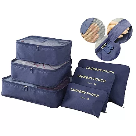 Travel organisers for laundry bags x6