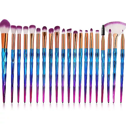 20 daļu profesionāls grima otu komplekts