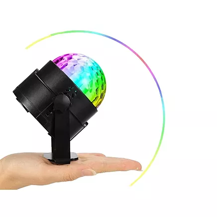 Disco ball led spotlight rgb projector