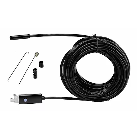 Endoscope inspection camera android pc usb 10m led