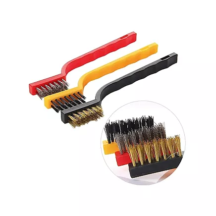 Wire brushes set 3 pcs.