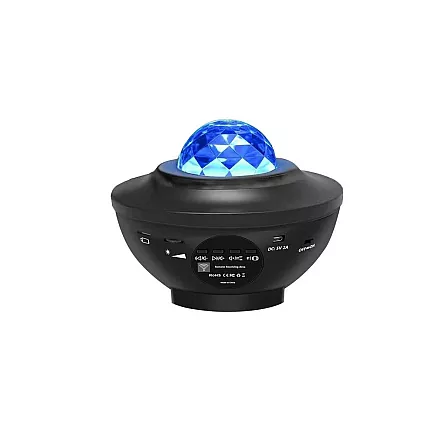 Star projector led night light rgb + remote control