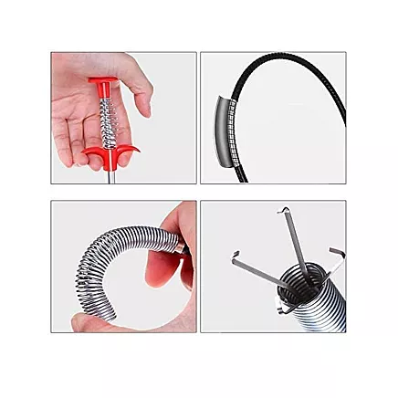 Spring-loaded flexible screw gripper long pawl
