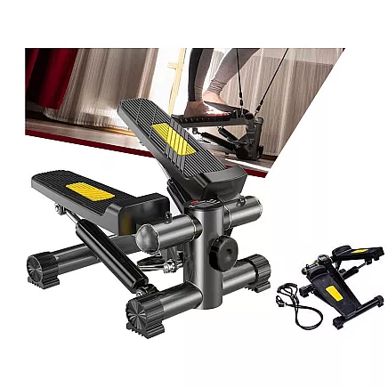 Cable stepper torsion counter lcd adjustment