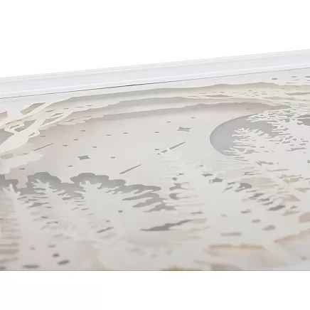 Paper cut-outs night light 3d usb