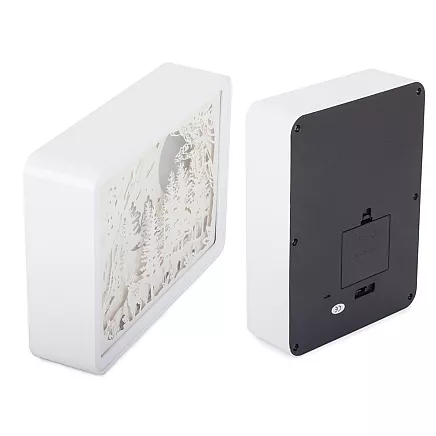 Bedside table lamp 3d colours rgb led remote control touch