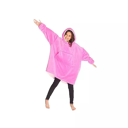 Warm sweatshirt oversize blanket xxl 2in1 thick fleece