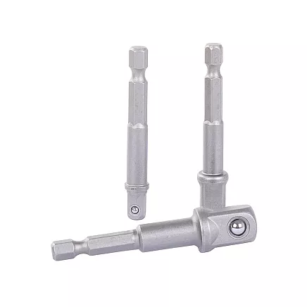 Reductions adapters screwdriver sockets 1/4 3/8 1/2