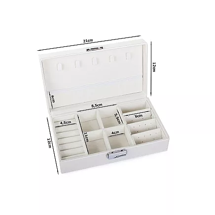 Jewellery box earrings organiser