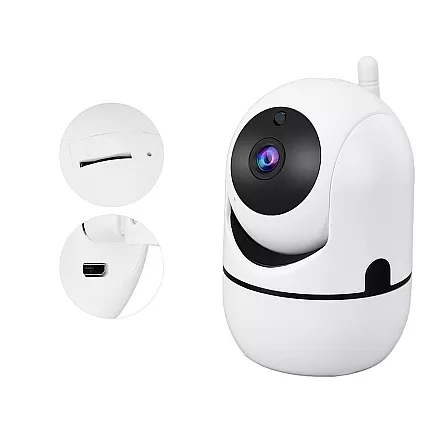 Ip camera wifi electronic nanny swivel hd audio home indoor