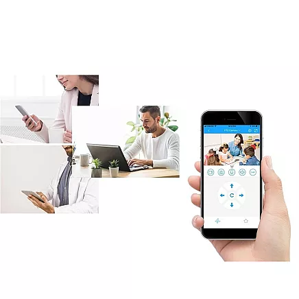 Ip camera wifi electronic nanny swivel hd audio home indoor
