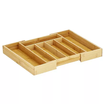 Drawer organizer for kitchen tables bambus 7 door 39cm l
