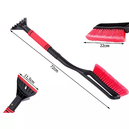 Windscreen scraper snow brush long car scraper 2in1
