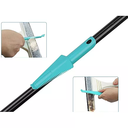 Window cleaner microfibre regulated length 160cm 2w1 package