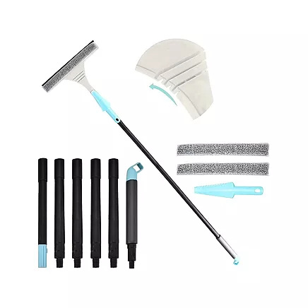 Window cleaner microfibre regulated length 160cm 2w1 package