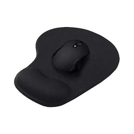 Mouse pad under wrist ergonomic gel memory