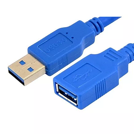 USB 3.0 pagarinātājs, ekranēts adaptera vads 1,5m
