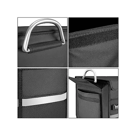 Saliekams auto bagāžnieka organizators ar vāku, 60L