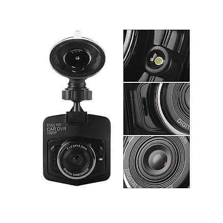 Full hd car camera with lcd display video driving recorder