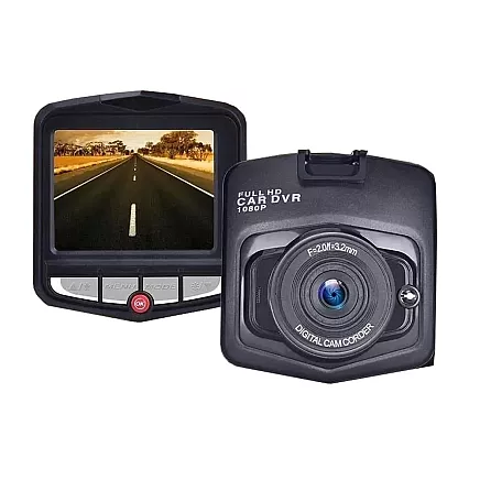Full hd car camera with lcd display video driving recorder