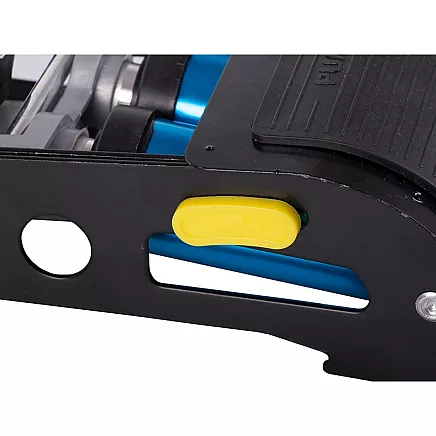 Car foot pump twin piston end caps bicycle auto for balls mattress