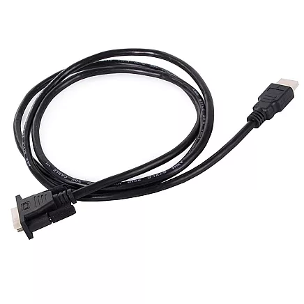 Cable vga - hdmi 2m gold full hd connectors d-sub cable