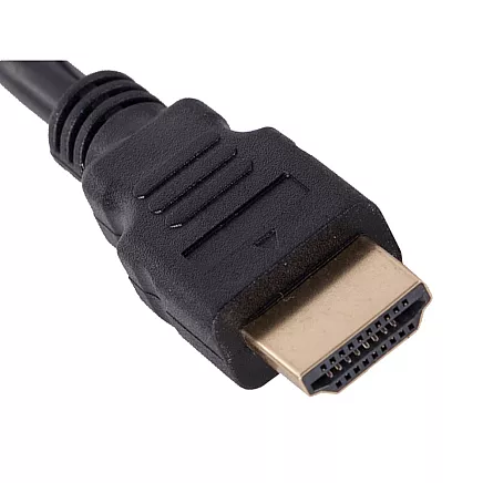 Cable vga - hdmi 2m gold full hd connectors d-sub cable