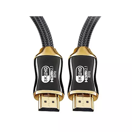 Hdmi 2.1 video cable ultra high speed 8k 60hz 4k 120hz hq gold 1.5m