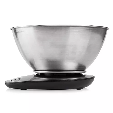 Electronic kitchen waiter with 5kg/1g digital precision metal balance