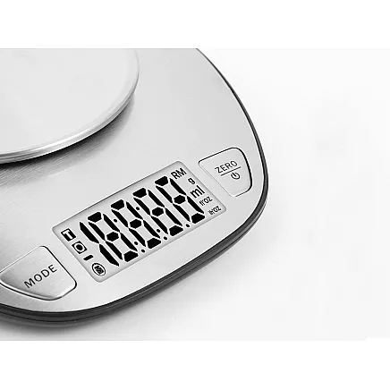 Electronic kitchen waiter with 5kg/1g digital precision metal balance