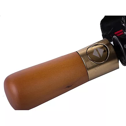 Umbrella folding umbrella automatic black unisex elegant large decent