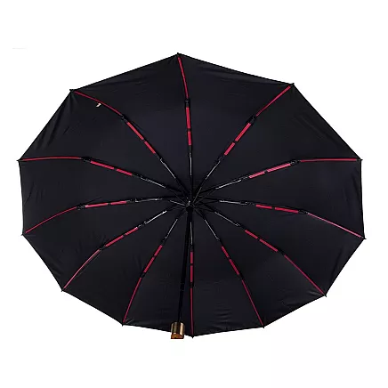 Umbrella folding umbrella automatic black unisex elegant large decent