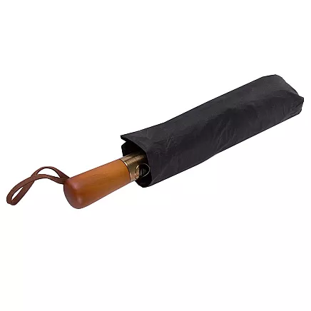 Umbrella folding umbrella automatic black unisex elegant large decent