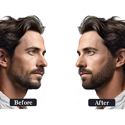 Birste Ķemme Suka Bārdai Ūsām + Kontūras Marķieris