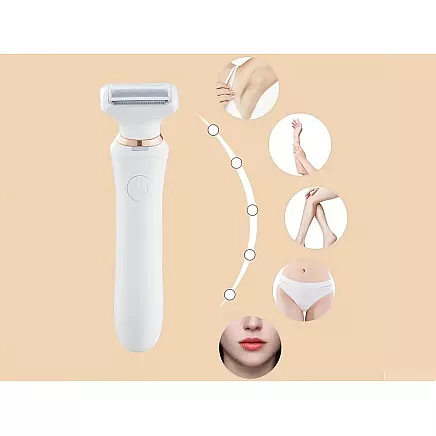 Womens shaver epilator body trimmer usb wet dry aku