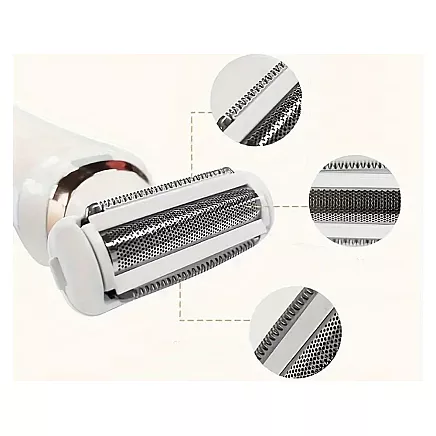 Womens shaver epilator body trimmer usb wet dry aku