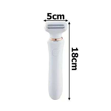Womens shaver epilator body trimmer usb wet dry aku