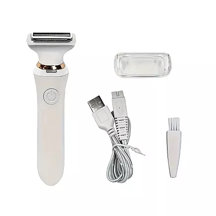 Womens shaver epilator body trimmer usb wet dry aku