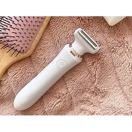 Womens shaver epilator body trimmer usb wet dry aku
