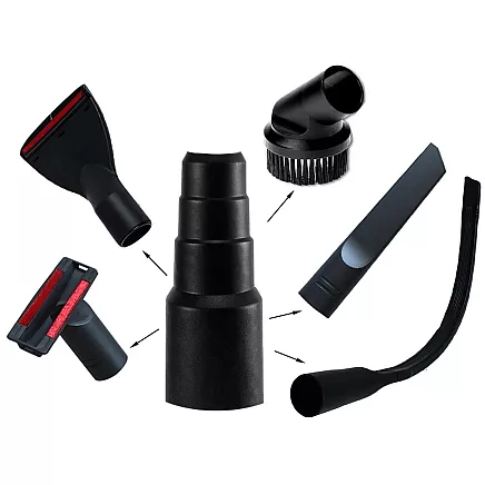 Set of universal nozzle attachments for hoover 6 brush adapter