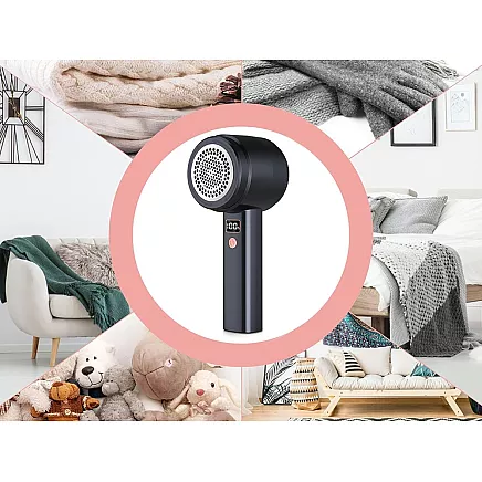 Clothes shaver upholstery creases jumpers sofas powerful and large rechargeable battery