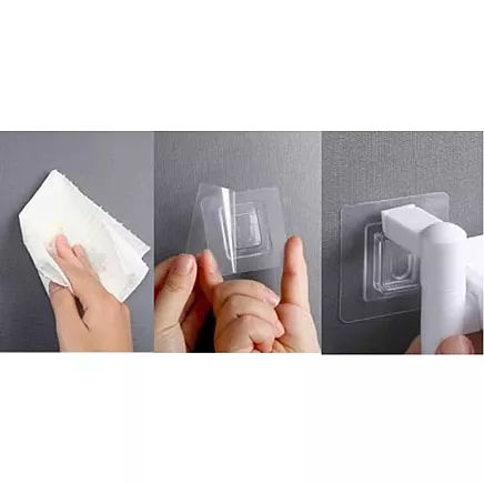 Wall-mounted soap dish towel rail with suction cups