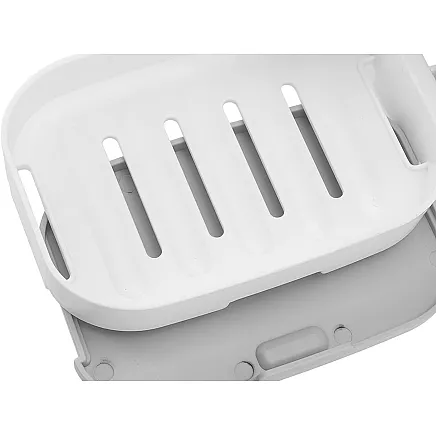 Wall-mounted soap dish towel rail with suction cups