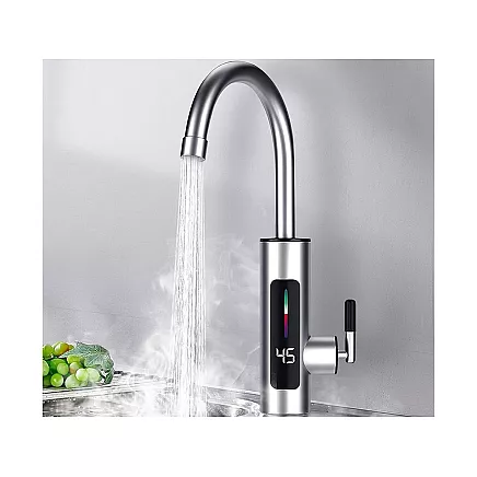 Electric mixer with instantaneous water heater and LCD display 3000W
