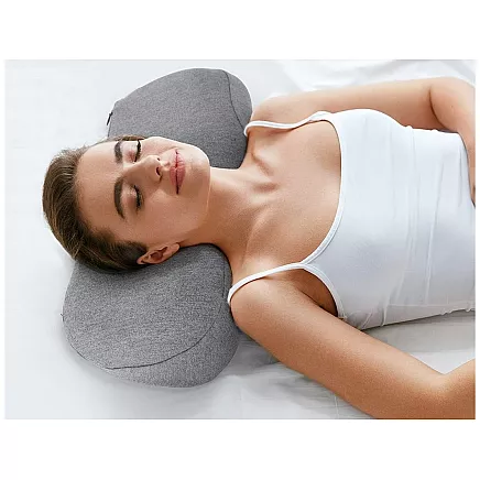 Ergonomisks ortopēdisks putu spilvens, balts