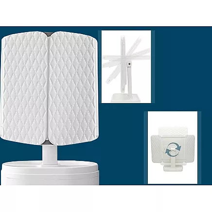 Grima spogulis ar LED apgaismojumu un palielinājumu 2X, 3X