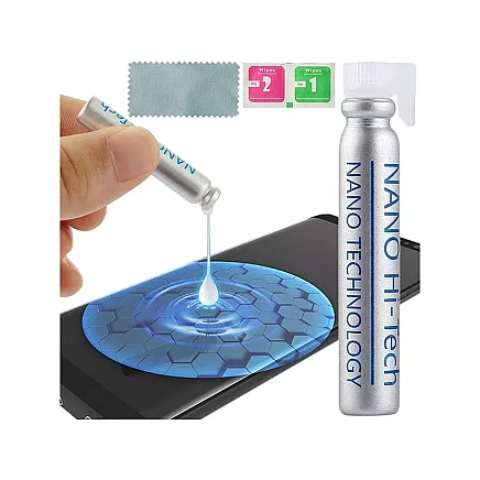 Liquid nano glass screen protection glass 9h universal