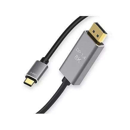 Displayport usb typ-c 1.4 video audio usb-c 8k 4k 2k cable 1.8m